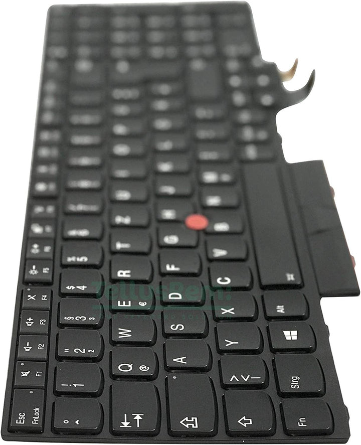 TellusRem ersatztastatur Deutsche Nicht Hintergrundbeleuchtung für Lenovo Thinkpad T570 T580 P51s P5