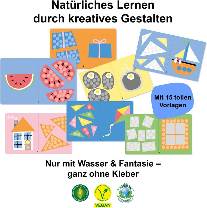 Playmais Classic Colors & Forms | 800 Playmais Teile | Bastelset | natürliches Spielzeug | inkl. Sch