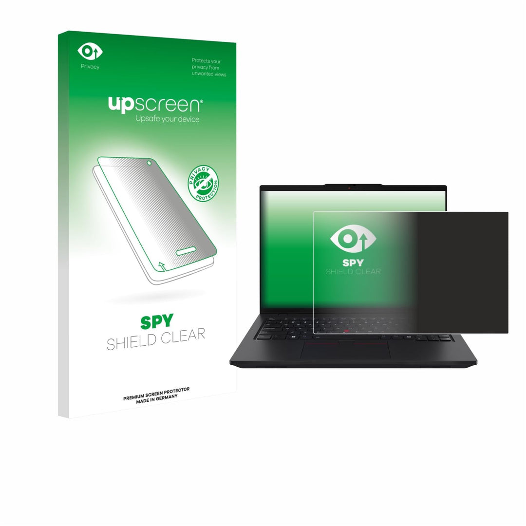 upscreen Anti-Spy Blickschutzfolie für Lenovo ThinkPad L14 Gen 6 Made in Germany, Privacy Screen Dis