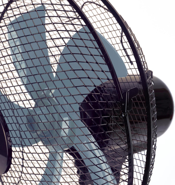 Jata JVVP3135 Standventilator mit 3 Geschwindigkeiten, höhenverstellbar, schwenkbar, neigbar, leise,