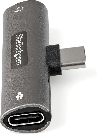 StarTech.com USB-C Audio- und Ladeadapter - USB-C-Audio Adapter mit 3,5-mm TRRS Kopfhörer-/Headset B