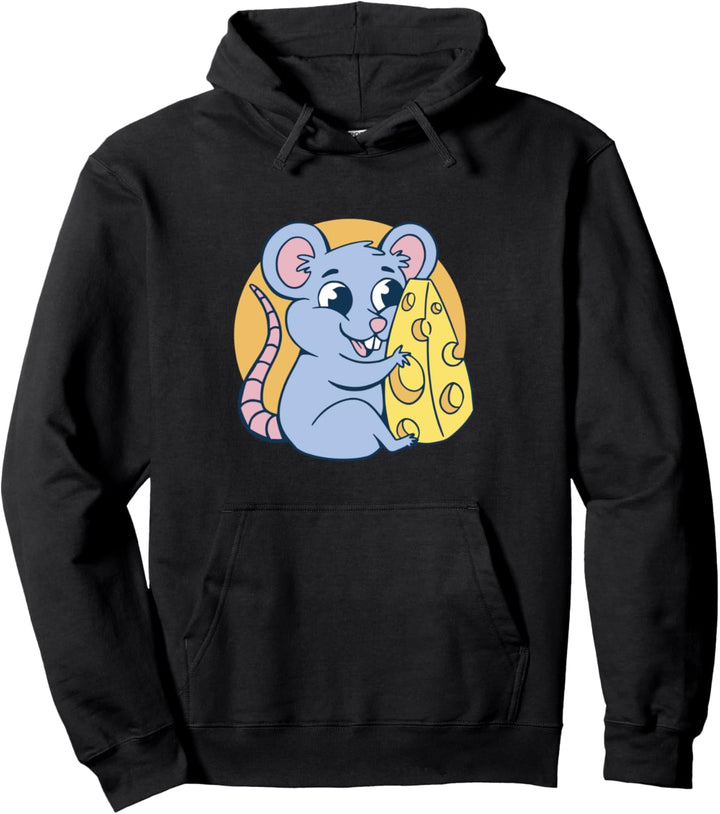 Süsse Baby-Maus-Käse-Cartoon-Kinder Pullover Hoodie