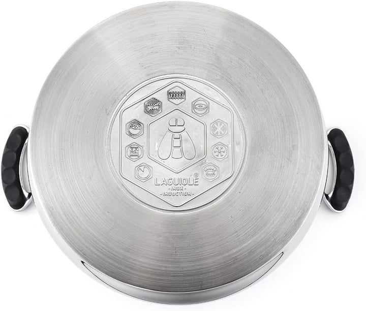 Couscous-Topf, Edelstahl, 26 cm | 8 l, 6-8 Personen, für alle Herdarten einschliesslich Induktion, E