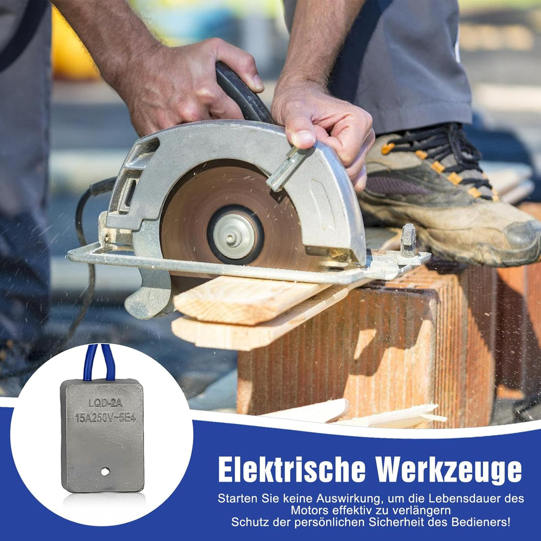 Softstart Modul Set - Sanftanlauf Anlaufstrombegrenzer 230V 15A, Sanftanlaufmodul Anlaufwiderstand S