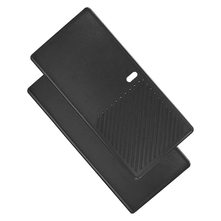 Denmay Gusseisen Grillplatte 43 x 21cm für Charbroil, Enders Boston 3, Enders Monroe 3 Pro, Landmann