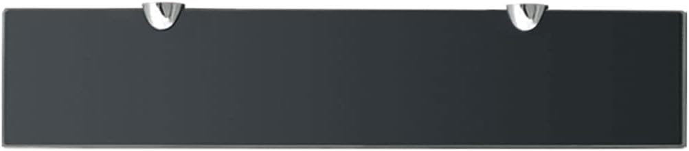WIFESE 2 Stück Schwebende Regale 50x10x0,8 cm Ablagen Bad Regal Regal Glas Schwebend für Wohnzimmer