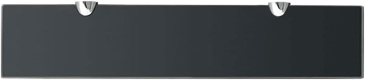WIFESE 2 Stück Schwebende Regale 50x10x0,8 cm Ablagen Bad Regal Regal Glas Schwebend für Wohnzimmer