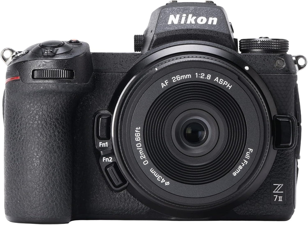 VILTROX 26mm F2.8 EVO Z Pancake Objektiv für Nikon Z | AF 26mm f/2.8 Z, Pancake Autofokus Vollformat