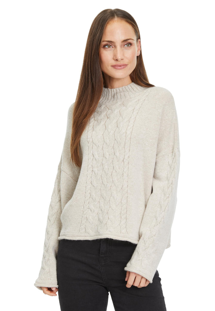 Tamaris Damen Balje Pullover 44 Tapioca, 44 Tapioca