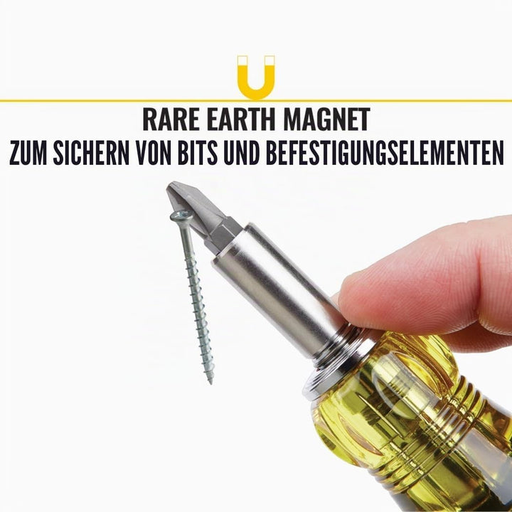 Klein Tools 32303 Multi-Bit Schraubendreher/Steckschlüssel, Schlagklasse 14 in 1 Magnet-Schraubendre