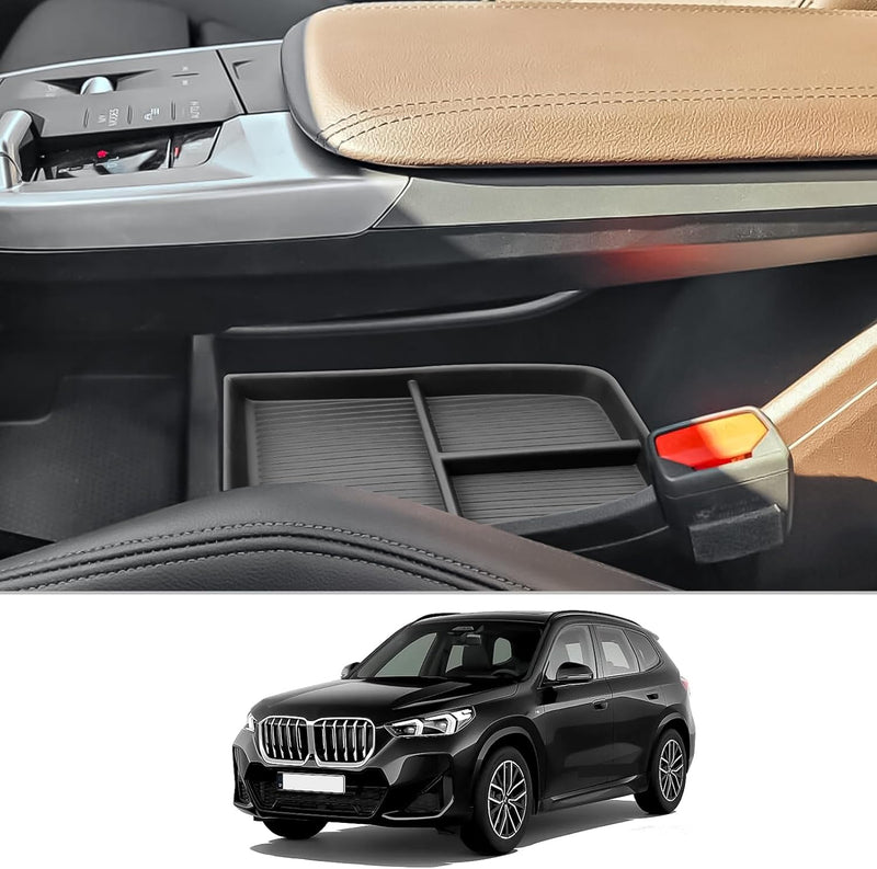 CDEFG Kompatibel mit BMW X1 iX1 U11 2022 2023 Mittelkonsole Organizer Aufbewahrungsbox X1 iX1 U11 Ha