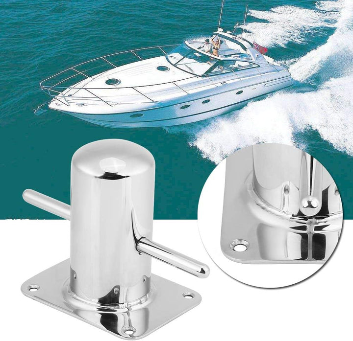 Jadeshay Edelstahl Klampe Bootspoller, Boote kreuzpoller Bootspoller Samson Post Pollerklampe Festma