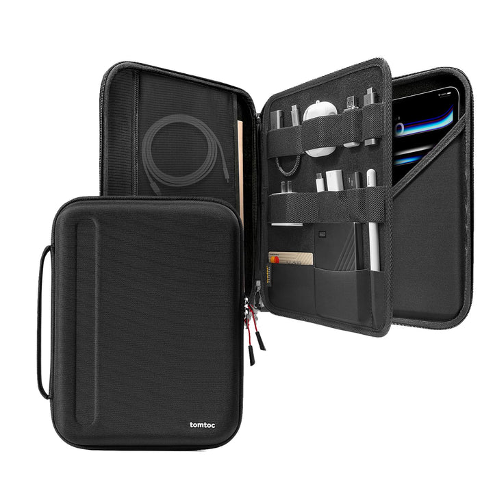tomtoc Tasche Hülle für 12,9-Zoll iPad Pro (3, 4. und 5. Generation) 2018-2021, Zubehör Case Schutzh
