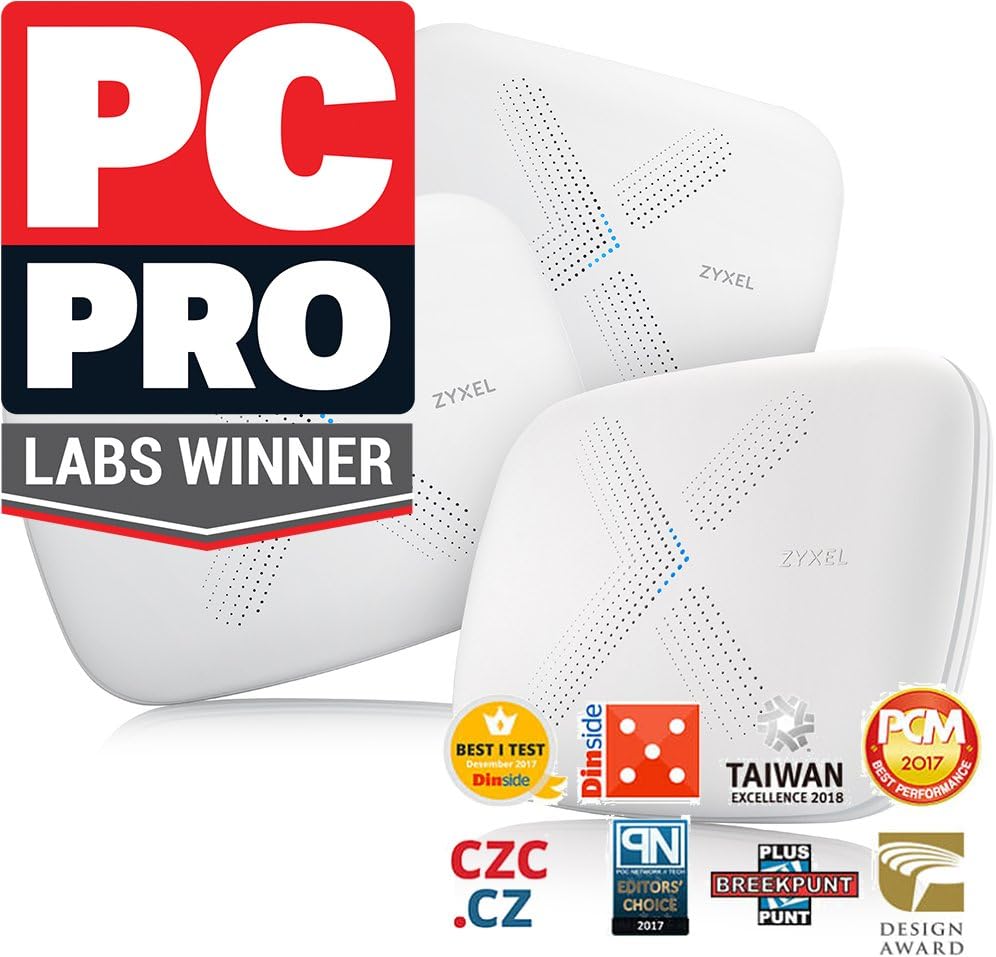 Zyxel MULTY X WIFI SYSTEM 3ER PACK AC3000 (3-Pack), AC3000 (3-Pack)