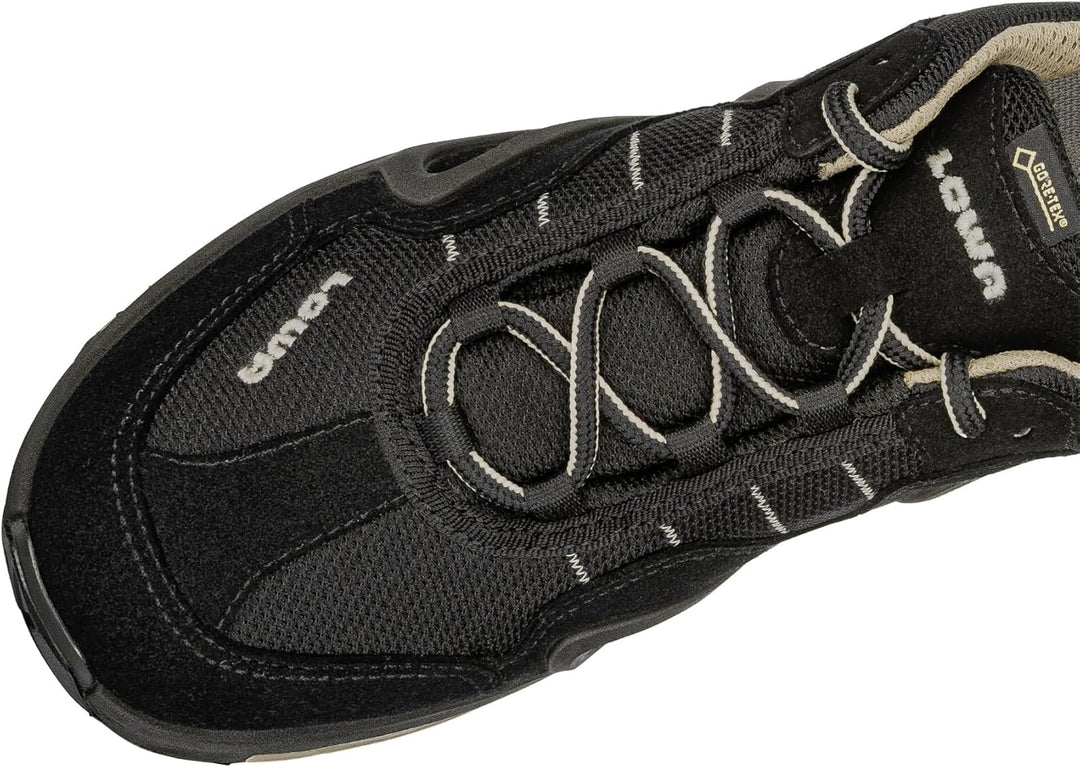 LOWA Halbschuh GORGON GTX [2024] 37 EU Schwarz Champag, 37 EU Schwarz Champag