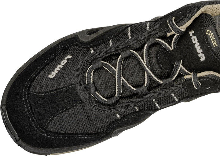 LOWA Halbschuh GORGON GTX [2024] 37 EU Schwarz Champag, 37 EU Schwarz Champag