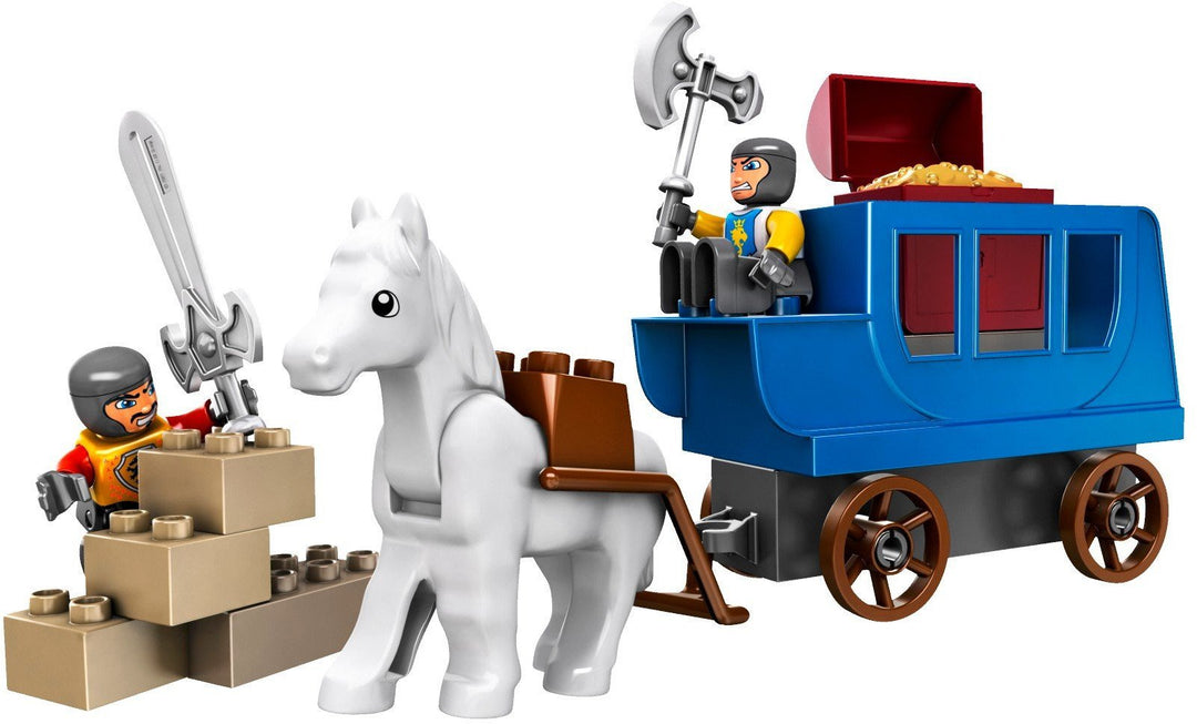 LEGO Duplo 4862 - Castle Kutsche mit Schatz, 15 Teile