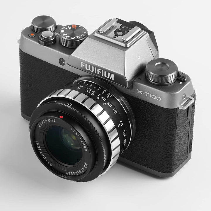 TTARTISAN 23mm F1.4 APS-C Camera Lens Wide-Angle Prime Lens Portable Lens for Fuji FX Mount Suitable