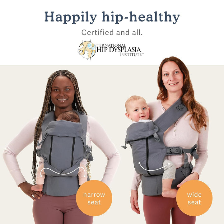 Beco 8 Babytrage Neugeborene ab Geburt bis Kleinkind - Cool Hybrid Baby Trage mit verstellbarem Sitz