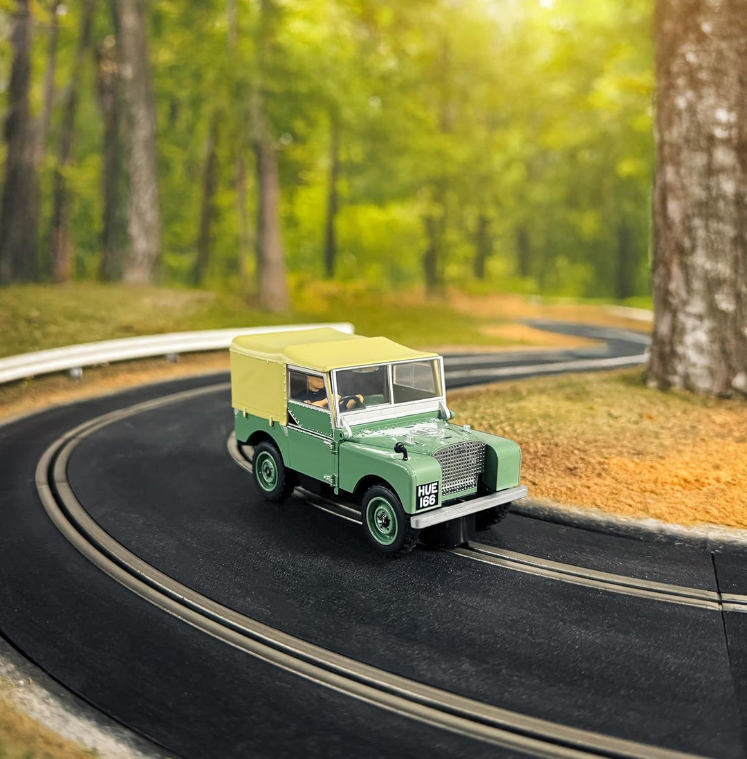 Scalextric C4600 Land Rover Serie 1 – HUE166 Slot – Zubehör Land Rover Series 1, Land Rover Series 1