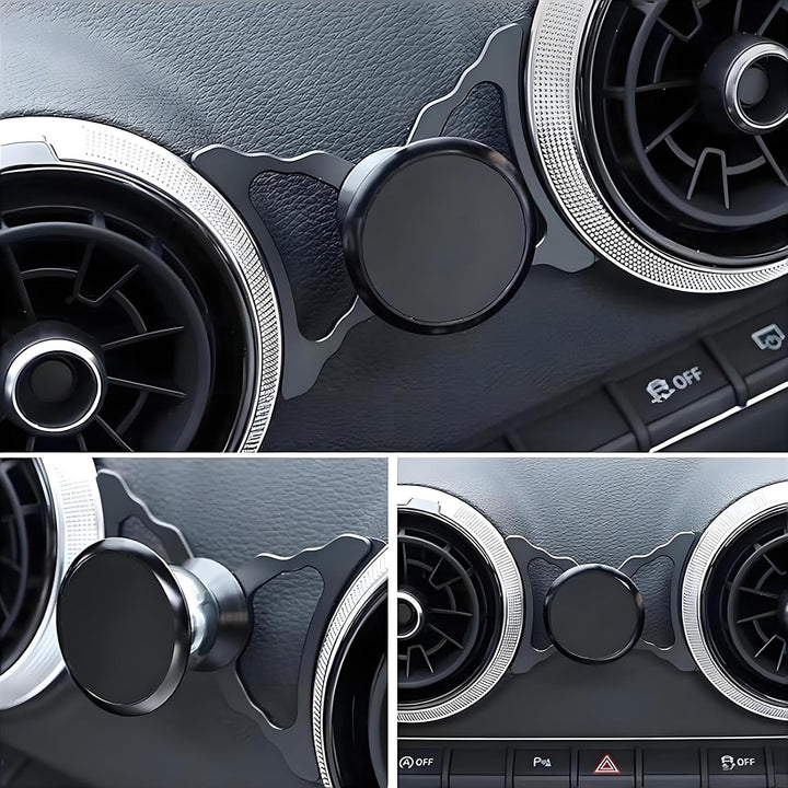 Magnet Handyhalterung Kompatibel mit Audi A3 8V S3 (2014-2019) & MagSafe – KFZ-Auto-Handyhalter für