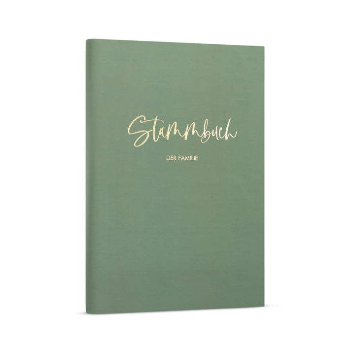 Stammbuch zur Hochzeit Standesamt - Stammbuch der Familie - Familienstammbuch inkl. 5 Seiten mit Reg