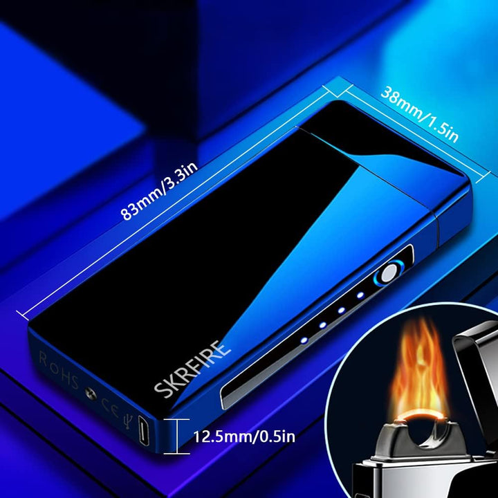 SKRFIRE Electric Lighter Windproof Flameless Electric Lighter Plasma Lighter Arc Lighter Rechargeabl