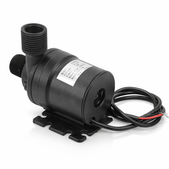 Keenso DC 12 V Bürstenlose Wasserpumpe, 30 W 8 M Tauchpumpe IP68 Wasserdicht für Wasserzirkulationss