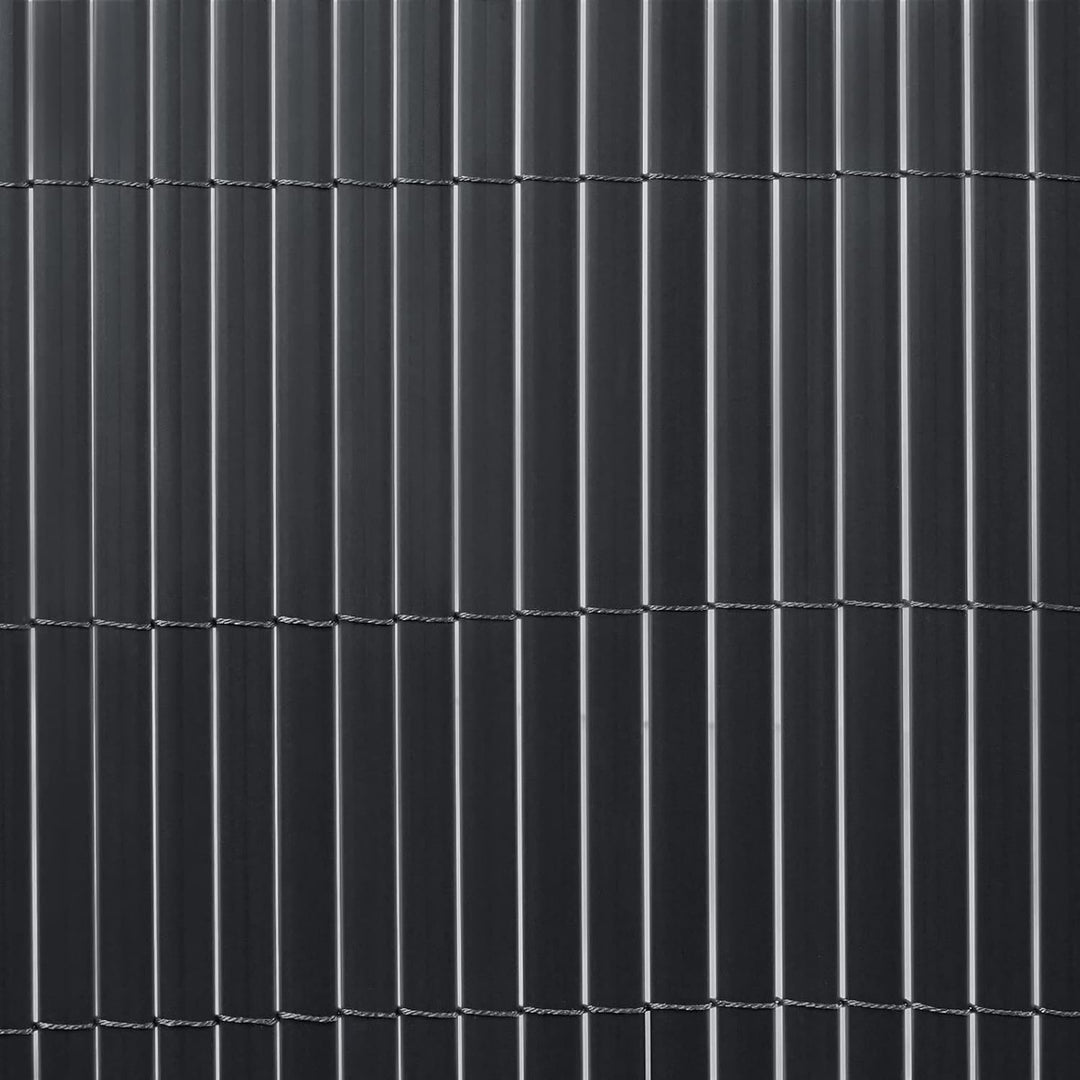 YUENFONG 160x600cm Sichtschutzmatte PVC Sichtschutzzaun Windschutz Gartensichtschutz mit Kabelbinder