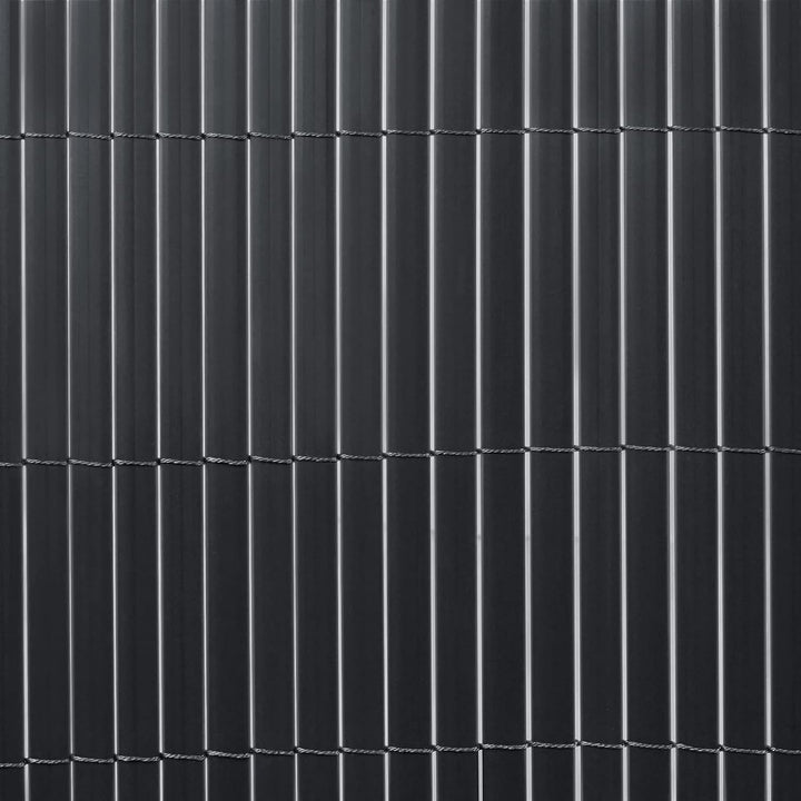 YUENFONG 120x800cm Sichtschutzmatte PVC Sichtschutzzaun Windschutz Gartensichtschutz mit Kabelbinder