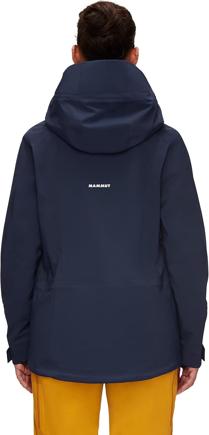 Mammut Damen Stoney Hardshelljacke mit Kapuze, marine/white