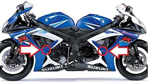 Crash Pads Protectors STURZPADS - GSXR GSX-R 600 750 K6 K7 K8 K9 L0 2006-2010