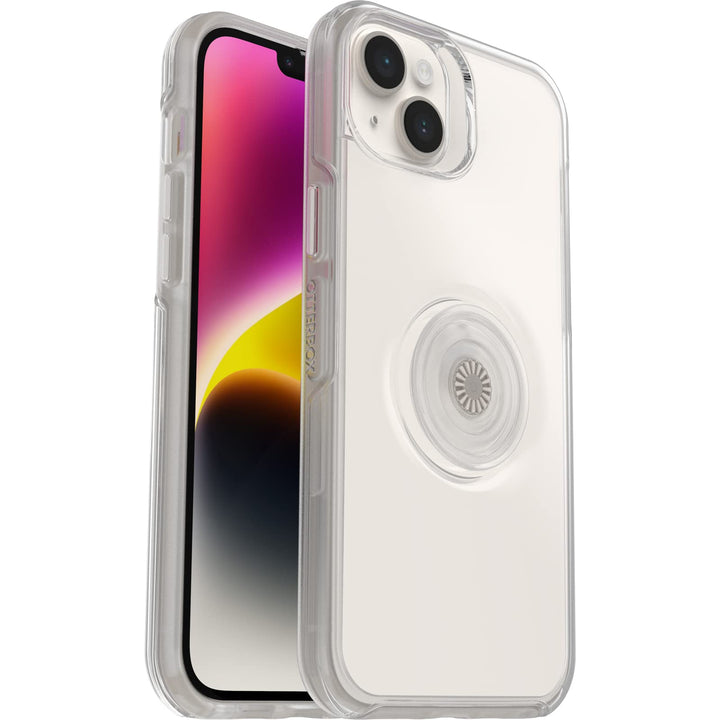 OtterBox Otter+Pop Hülle für iPhone 14 Plus, stossfest, sturzsicher, schützende Hülle mit PopSockets