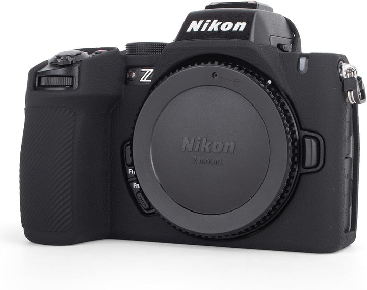 MUZIRI KINOKOO Silikonhülle kompatibel für Nikon Z50 II Digitalkamera, weiches Gummi Z50II Schutzhül