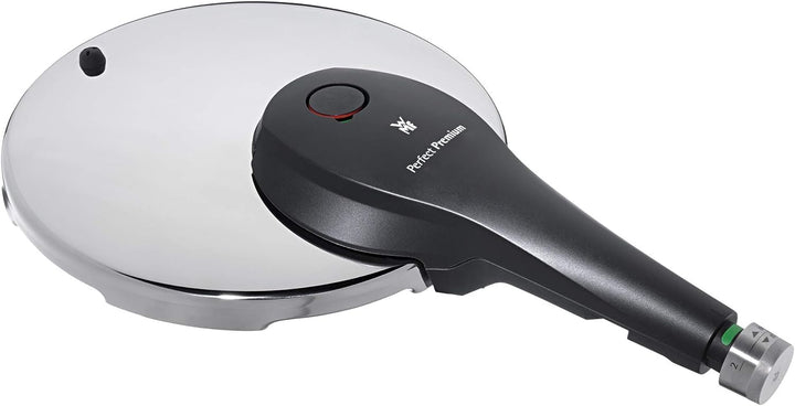WMF Perfect Premium One Pot Schnellkochtopf Induktion 6,5l, Dampfkochtopf 22 cm, Cromargan Edelstahl