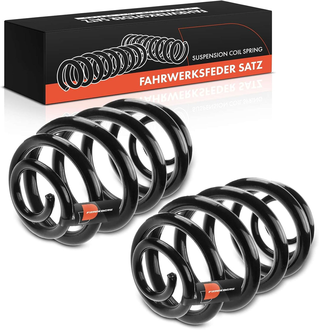 Frankberg 2x Federn Fahrwerksfeder Hinterachse Kompatibel mit X3 E83 2.0L 3.0L SUV 2004-2010 Replace