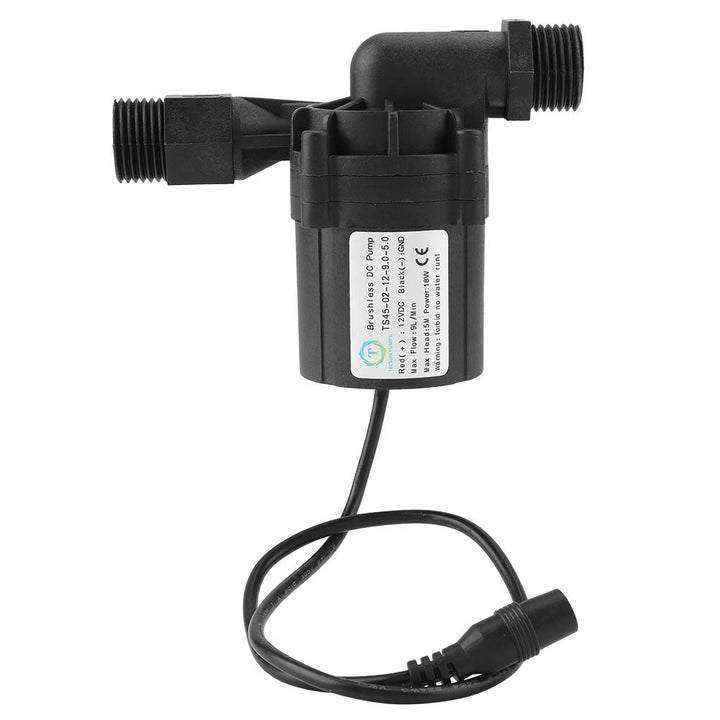 Zerodis Bierpumpe DC 12V 18W Pump Homebrew Pumpenzirkulation Brushless Bierpumpen für das Bierbrauen