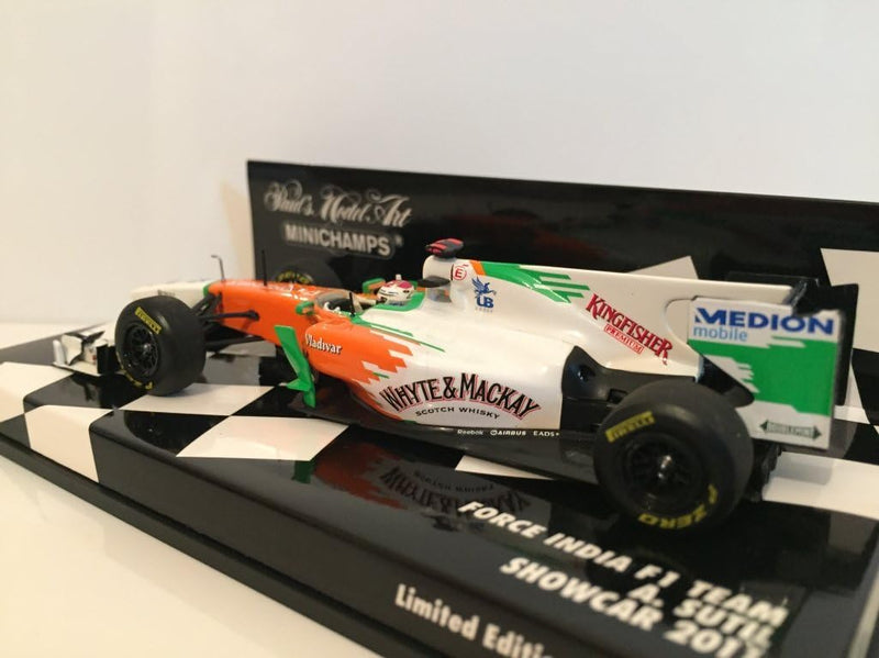 Adrian Sutil Force India VJM04 Showcar Formel 1 2011 1:43 Minichamps