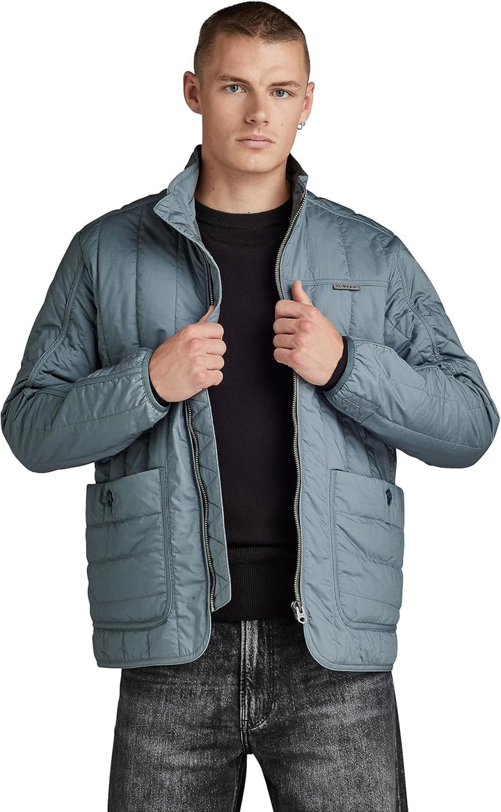 G-STAR RAW Herren Liner Overshirts S Grau (Axis D23659-4481-5781), S Grau (Axis D23659-4481-5781)
