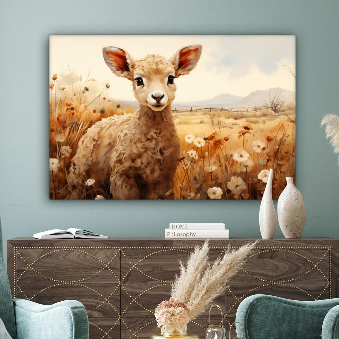 MuchoWow© Leinwandbild Gross 120x80 cm XXL Dekoration Wohnzimmer Bilder Aufhängen Wall Decoration Li