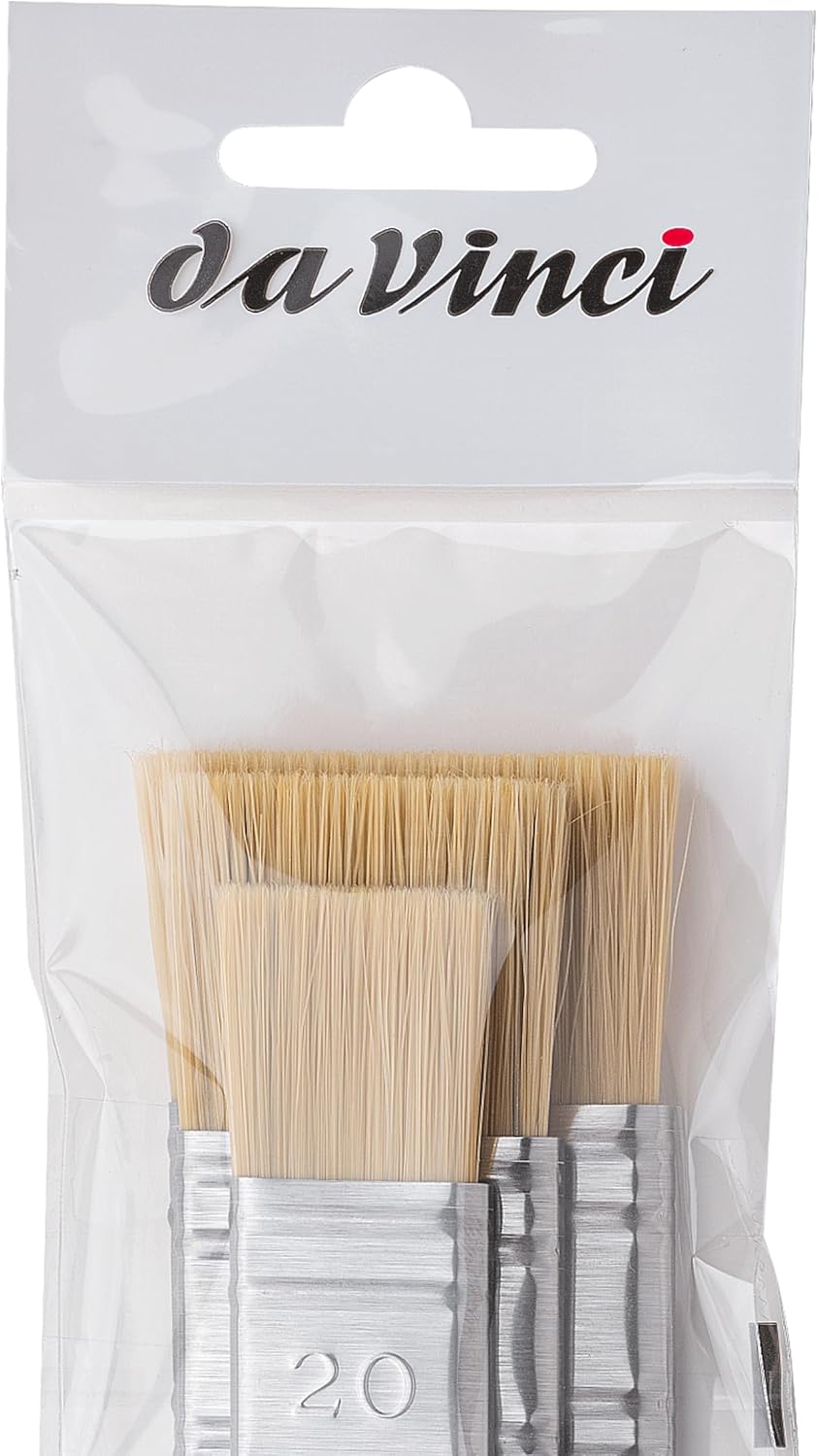 Da Vinci Pinsel-Set Breite Pinsel Synthetic Bristle, 20, 30, 40mm