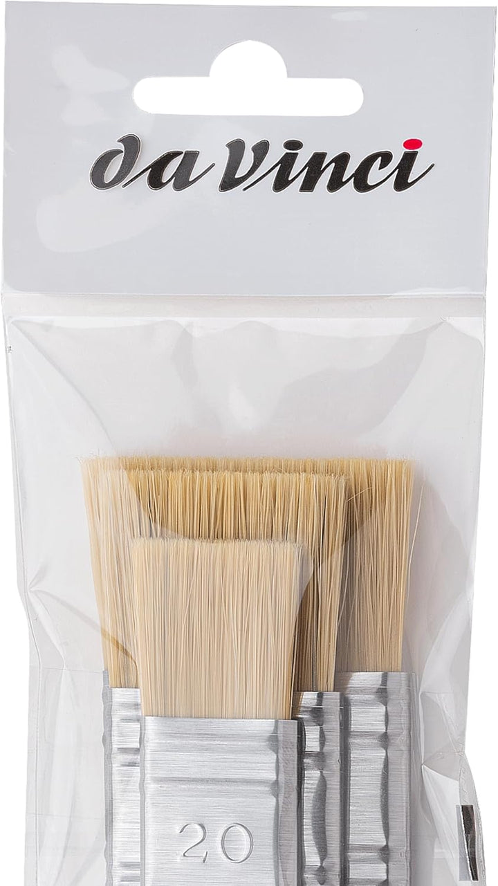 Da Vinci Pinsel-Set Breite Pinsel Synthetic Bristle, 20, 30, 40mm