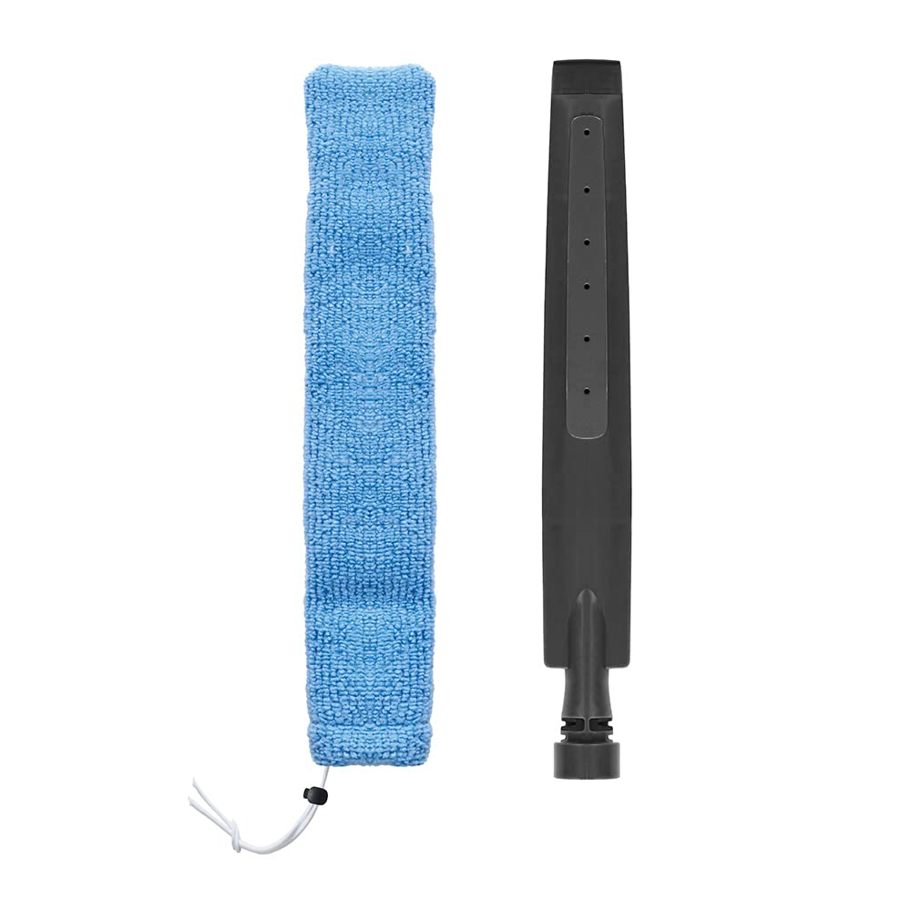 Polti Vaporetto PAEU0401 flache Zubehör-Lanze mit 2 Überzügen für die Reinigung von engen Stellen wi