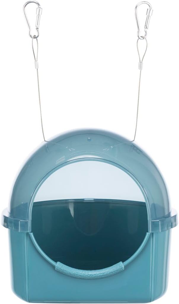 Badehaus, rund, 20 × 20 × 17,5 cm, blau