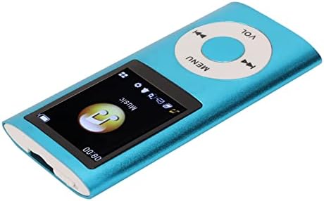 MP3 Player, Digitaler MP4-Player Tragbarer Musikplayer mit Kopfhörer, Unterstützt Bis zu 64 GB TF-Ka
