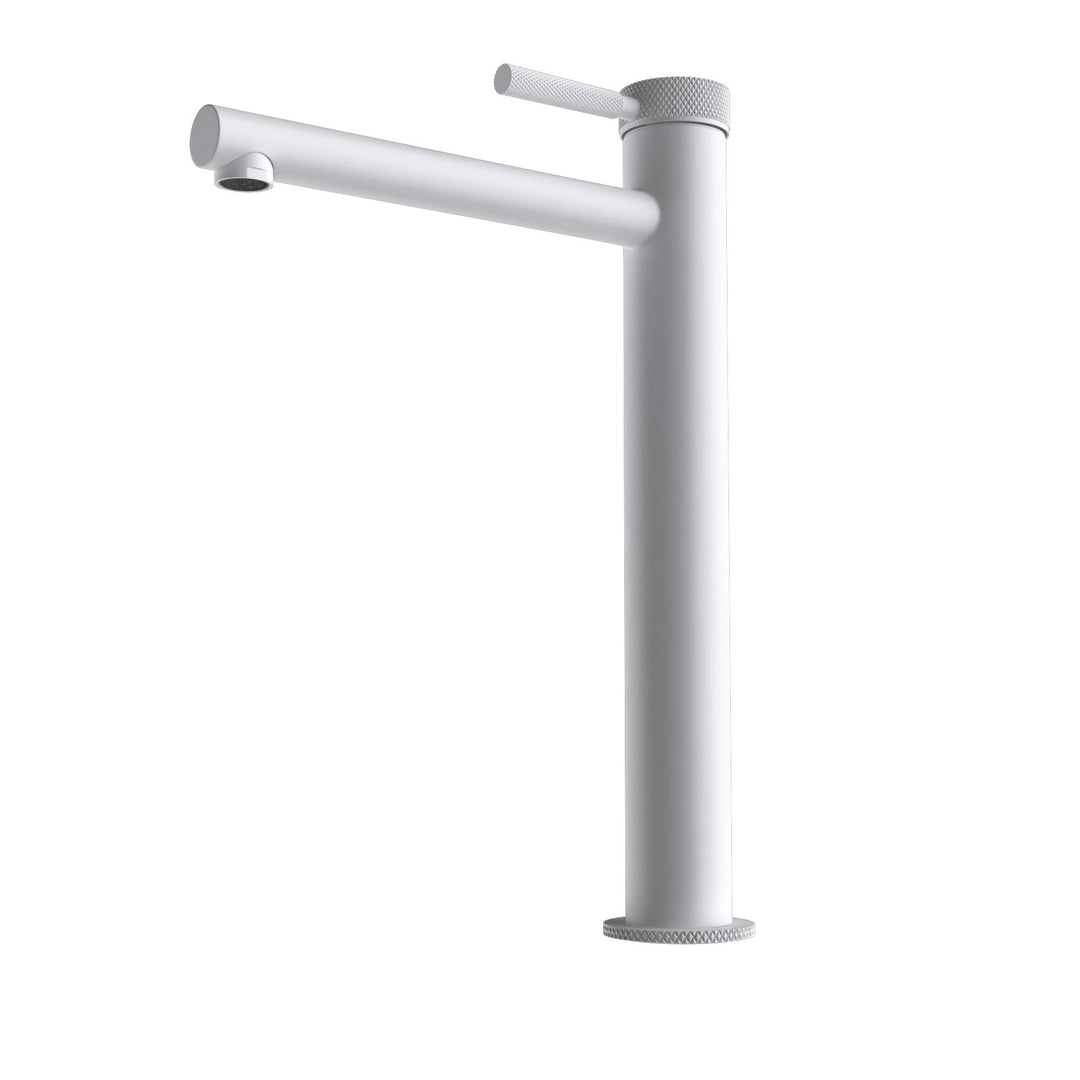 Mai &amp; Mai Armatur Waschtischarmatur WAO-7601-H in Weiss Waschbeckenarmatur 30,5 cm hoch Einhebelmisc