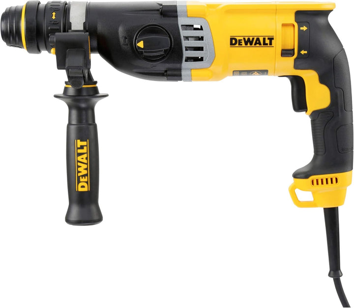 Dewalt SDS-Plus Kombihammer (28 mm) D25144K (900 Watt, max. Einzelschlagenergie 3,0 Joule, werkzeugl