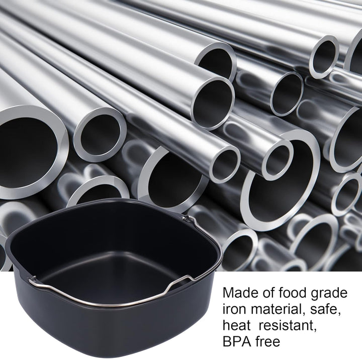 Fritteusen-Zubehör, quadratisch, hitzebeständig, zum Backen für HD9925 HD9860 HD9905 01, für Restaur