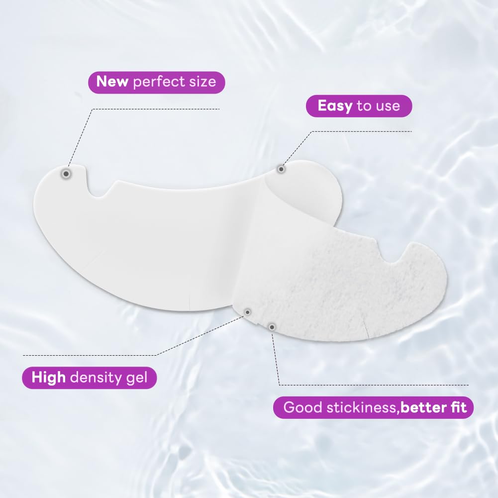 Lunamoon Augenpads für Wimpernverlängerung Pad 150Paar Wimpern Pads U-Shape | Wimpernverlängerung Au