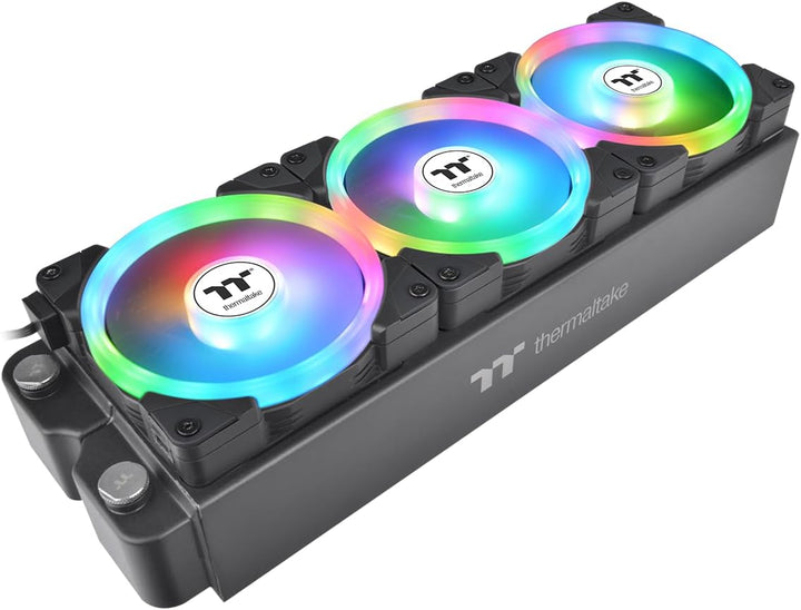 Thermaltake SWAFAN EX12 ARGB PC Cooling Fan White TT Premium Edition 3 Fan Pack 120mm Weiss, 120mm W